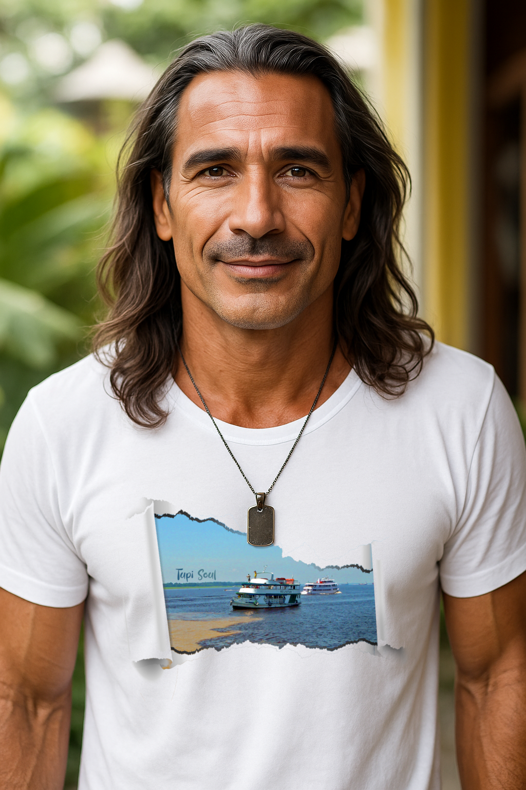 Amazônia Revelada: Camiseta com Tatuagem Oculta