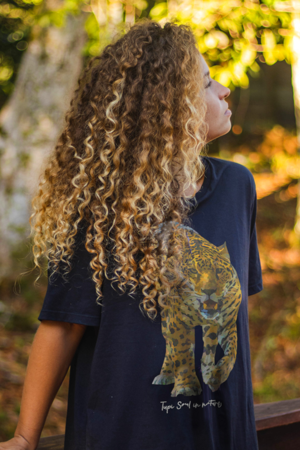 Camiseta Majestade da Onça-Pintada na Amazônia