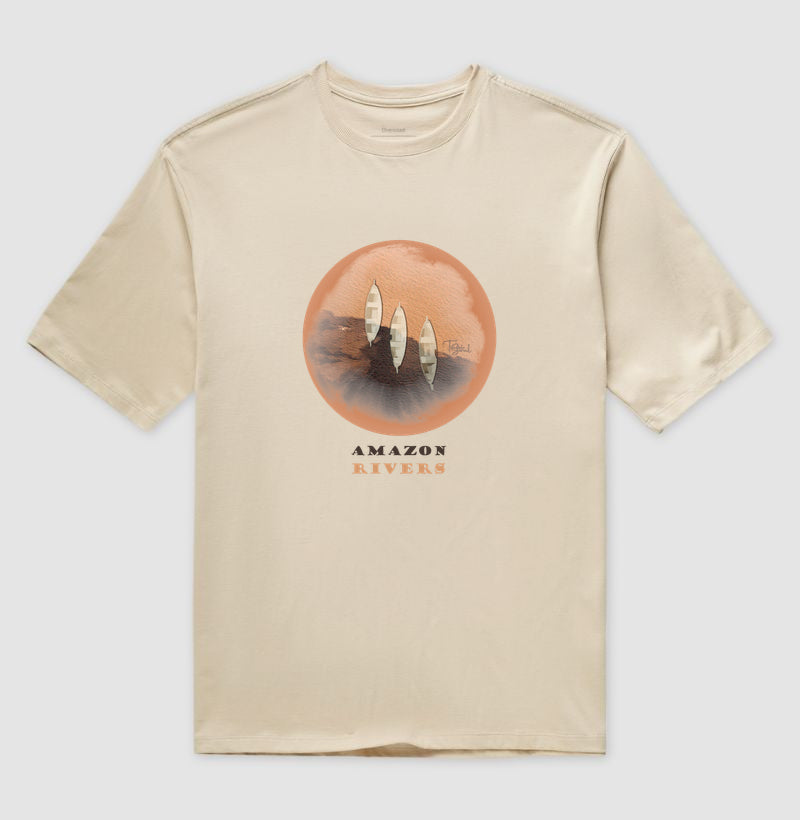 Camiseta Oversized Encontro das Águas