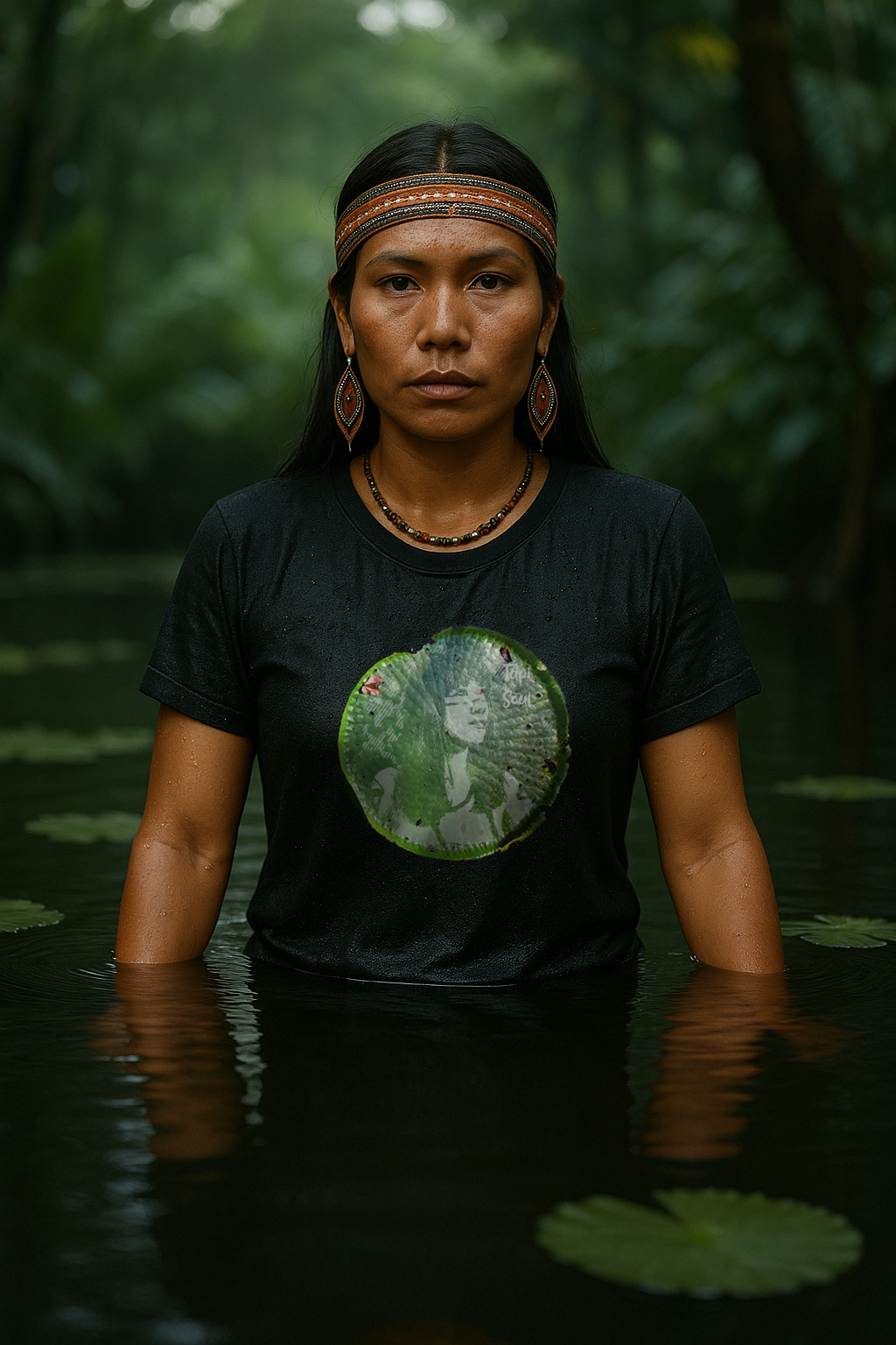 Cultura Amazônica: Camiseta Lenda da Vitória-Régia