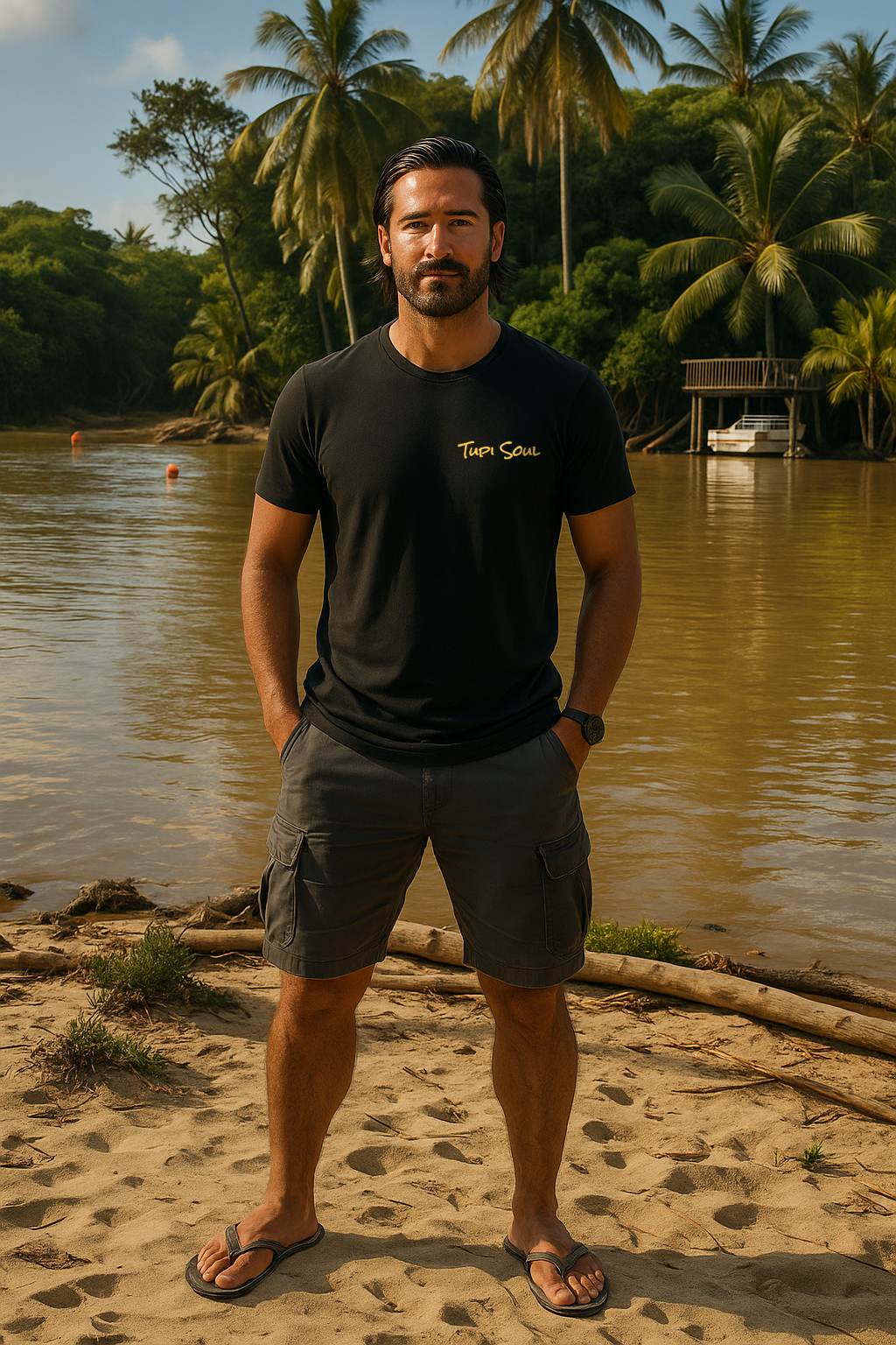 Pôr do Sol no Combu: Camiseta da Amazônia