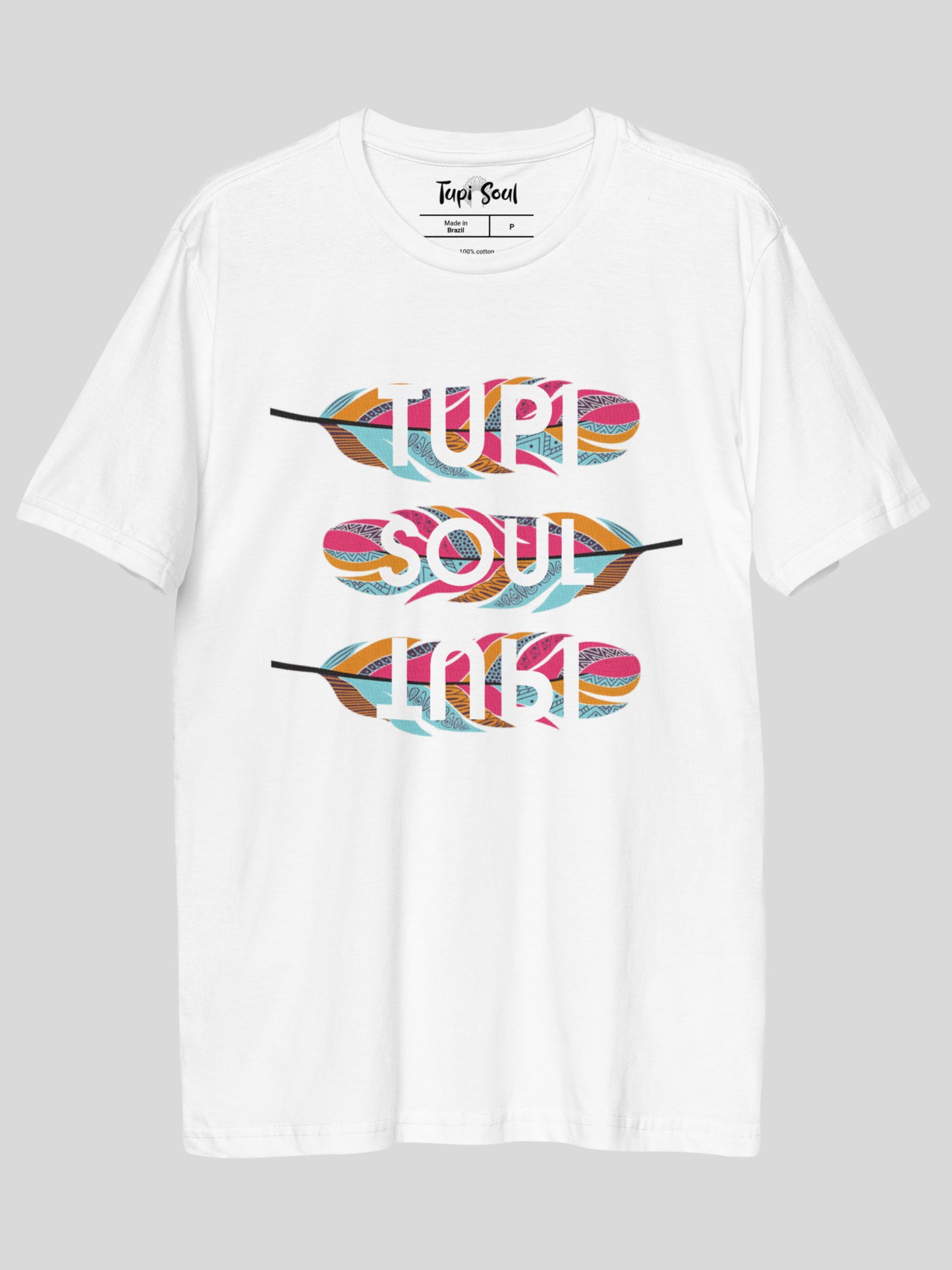 Camiseta Penas de Cocar: Cultura e Tradição Indígena
