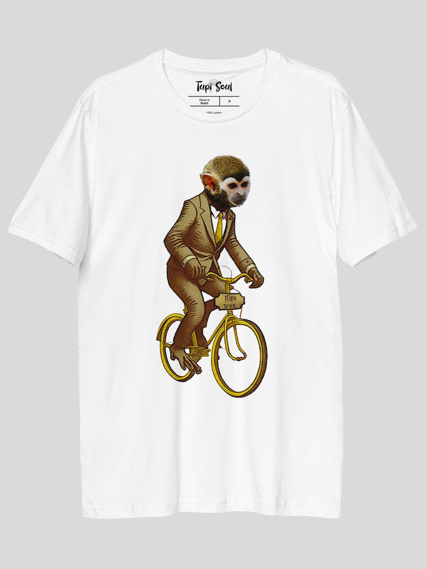 Macaco na Bicicleta: Camiseta Circense da Amazônia