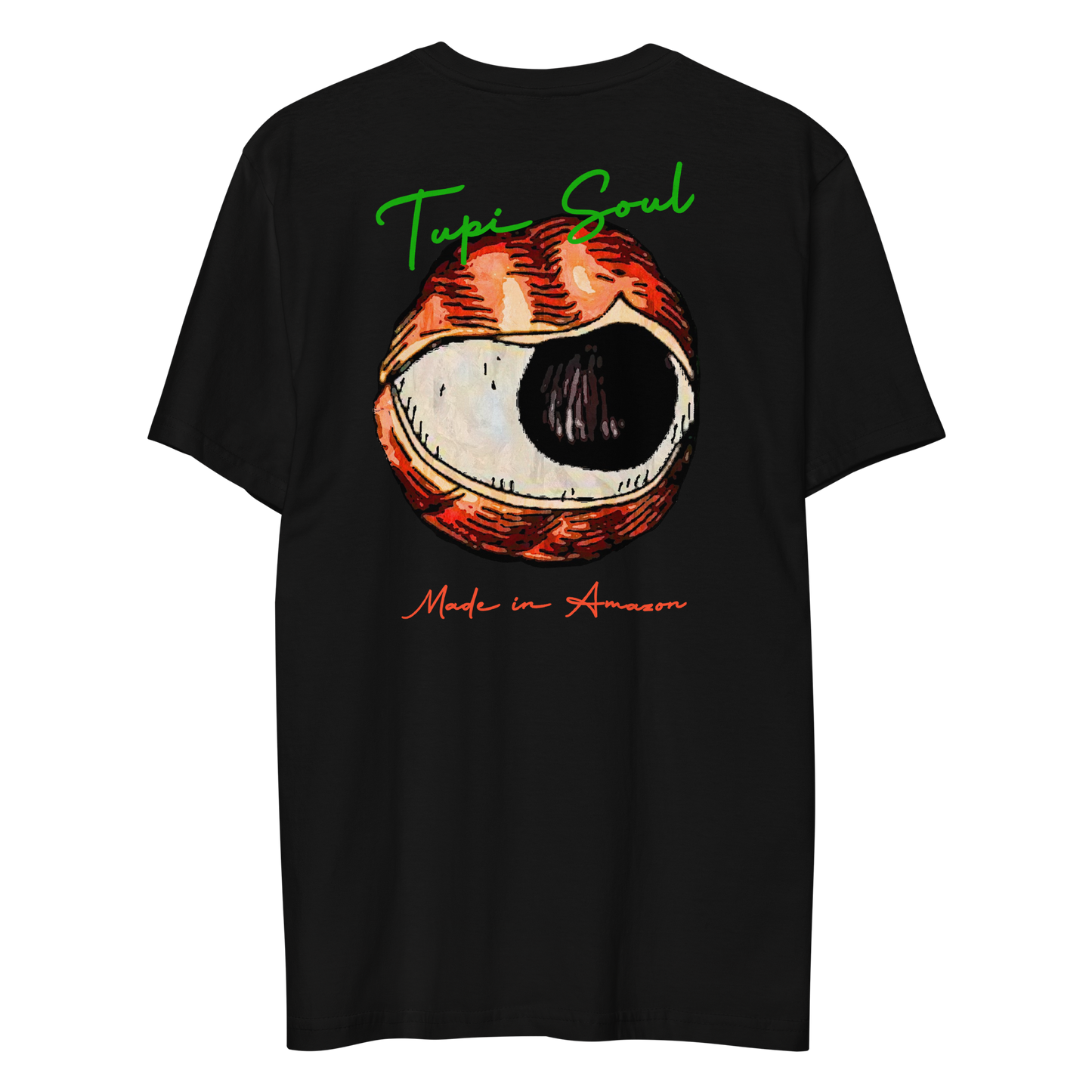 Camiseta Guaraná: Mistério do Olho Vigilante Amazônico