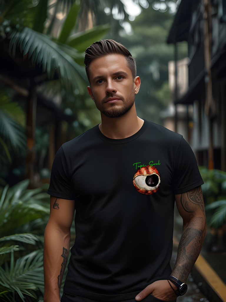Camiseta Guaraná: Mistério do Olho Vigilante Amazônico