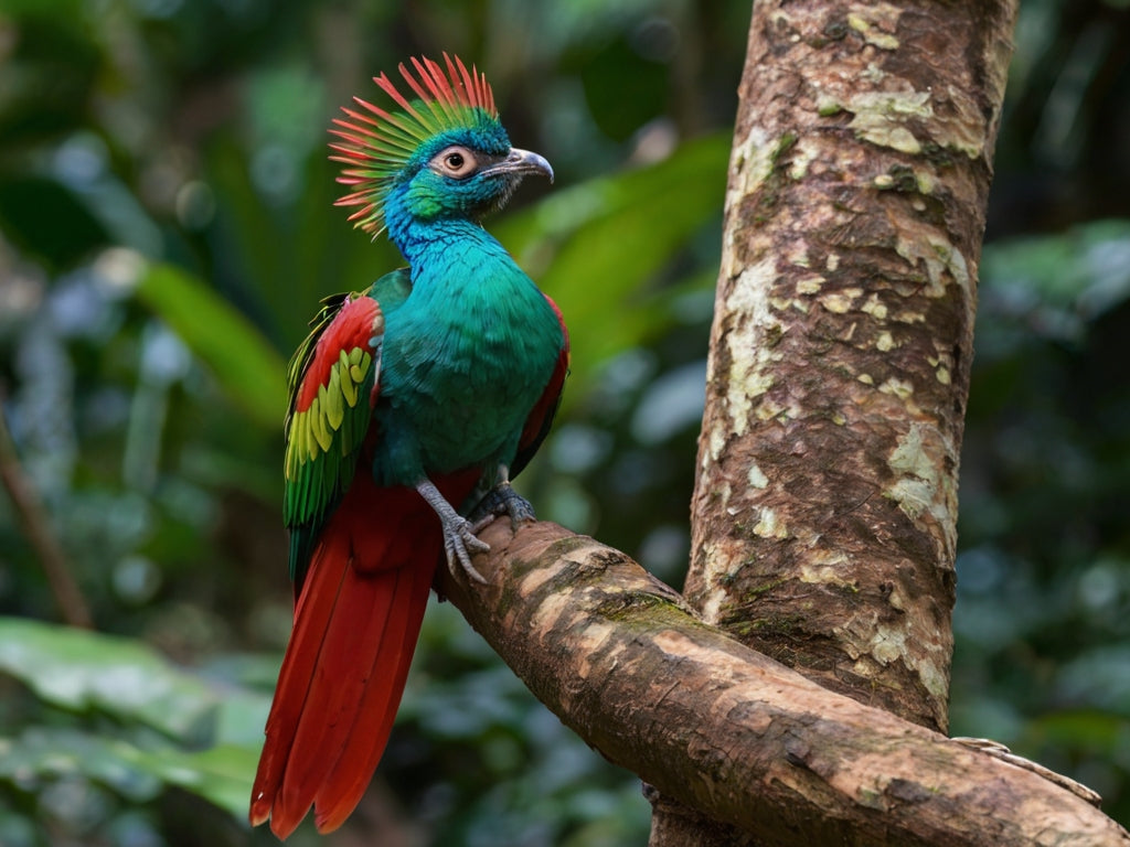 O Quetzal-pavão: Um pássaro majestoso da floresta amazônica