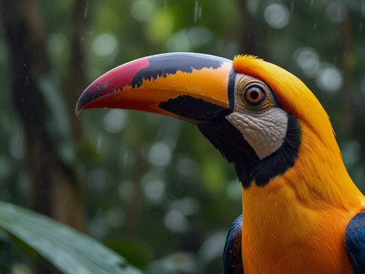 O Encanto do Tucano na Selva Amazônica