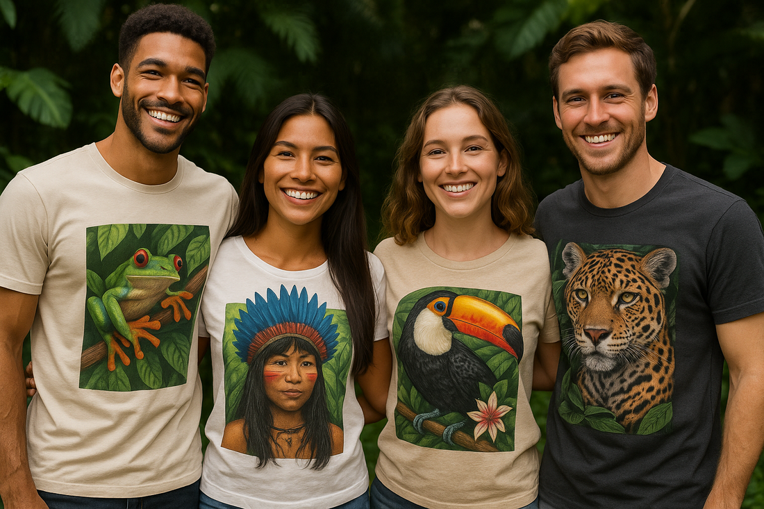 Tudo o que você precisa saber sobre camisetas da Amazônia com a Tupi Soul