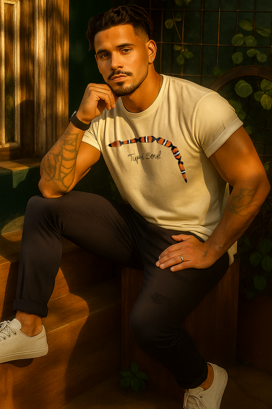 Arte e Cultura Amazônia: Camiseta Cobra de Miriti