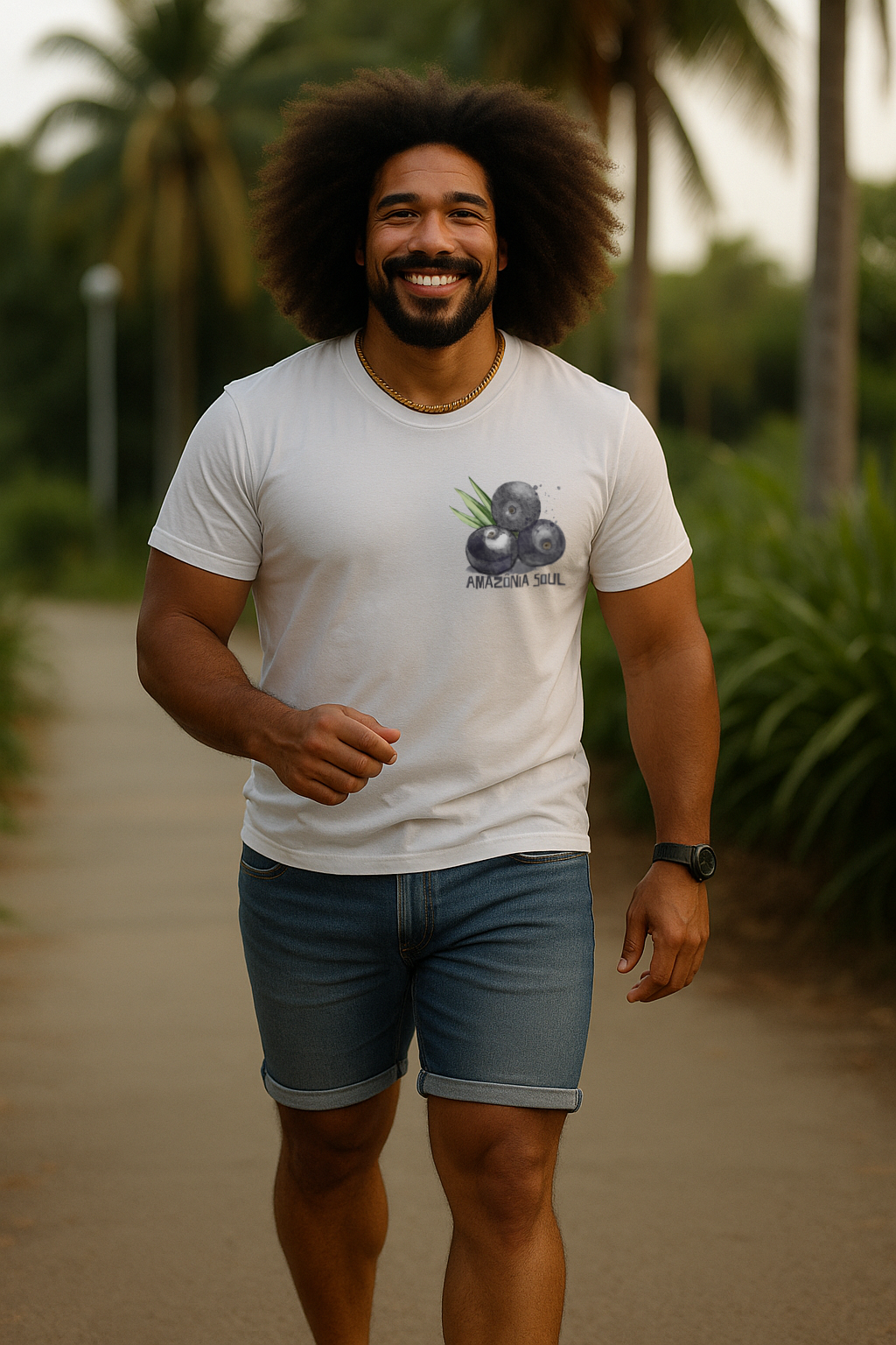 Camiseta Fruto Açaí: Alma e Símbolo Cultural Amazônico