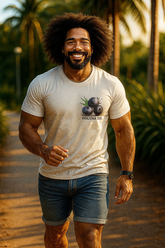 Camiseta Fruto Açaí: Alma e Símbolo Cultural Amazônico