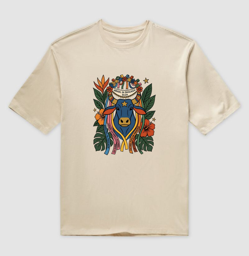 Camiseta Oversized Arraial Pavulagem