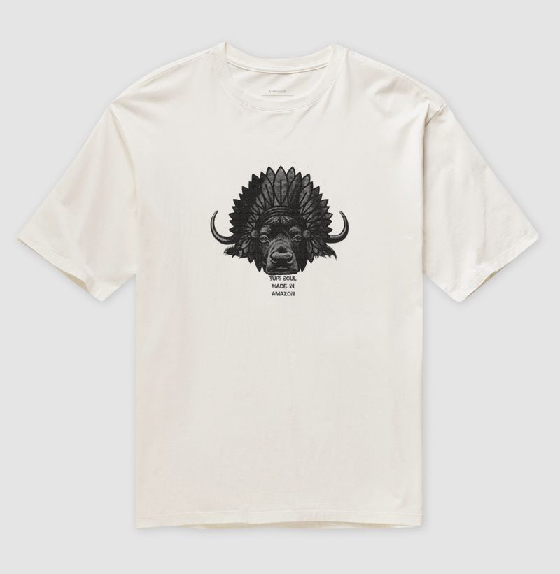 Camiseta Oversized Búfalo do Marajó