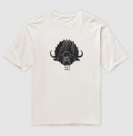 Camiseta Oversized Búfalo do Marajó