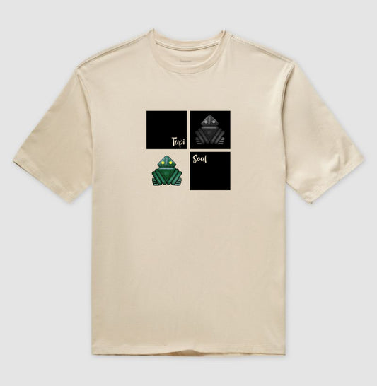 Camiseta Oversized Sapo Muiraquitã