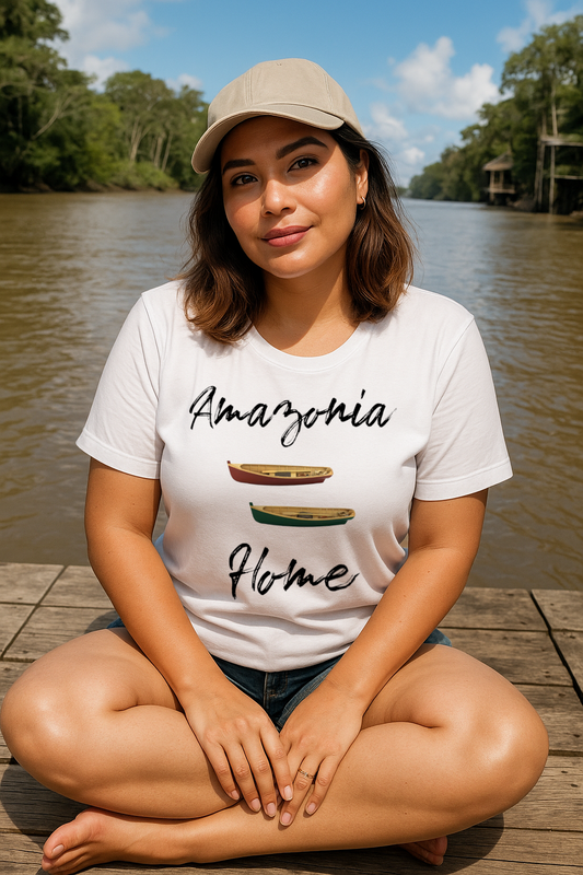 Cultura Ribeirinha da Amazônia: Camiseta Canoas