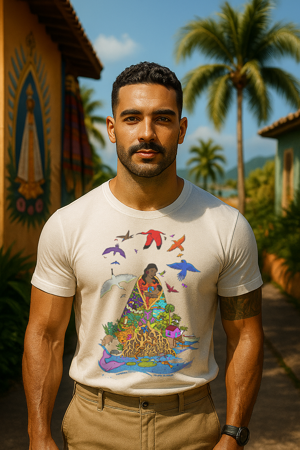Fé e Biodiversidade: Camiseta Círio Amazônico
