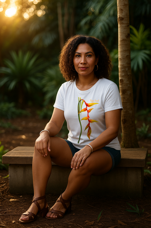 Flora Exótica da Amazônia: Camiseta Garra de Lagosta