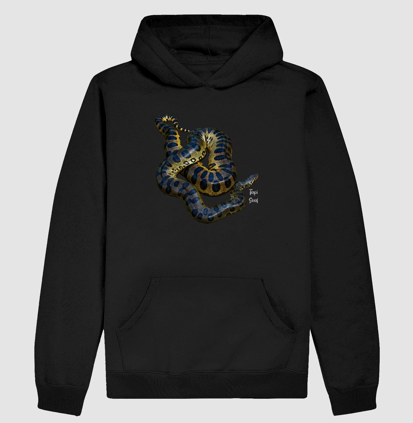Moletom Preto Cobra Anaconda