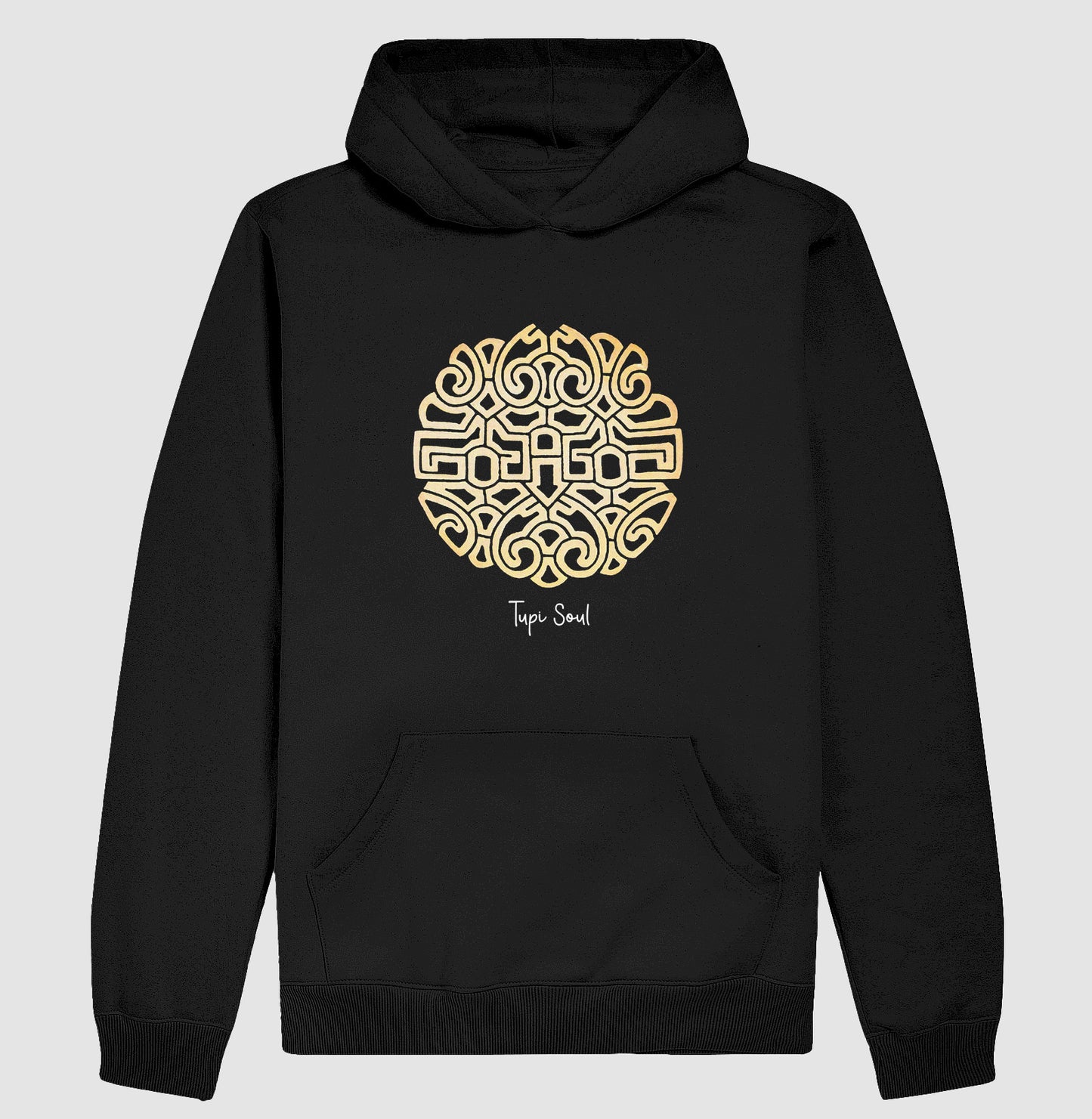 Moletom Preto Mandala Marajoara