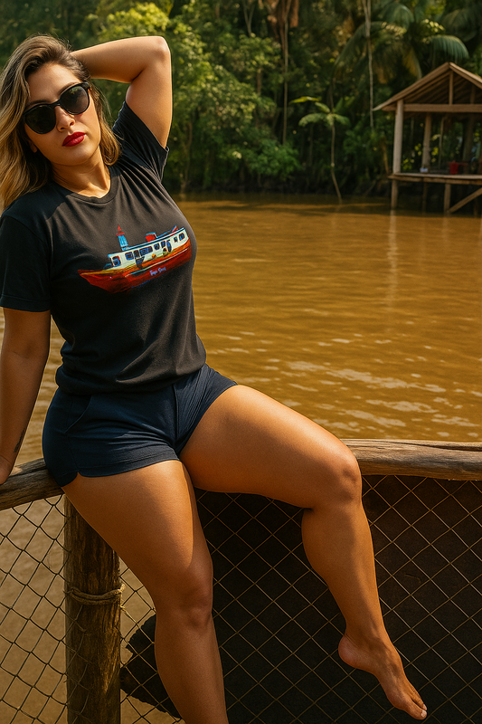 Navegando na Cultura Ribeirinha: Camiseta Popopô