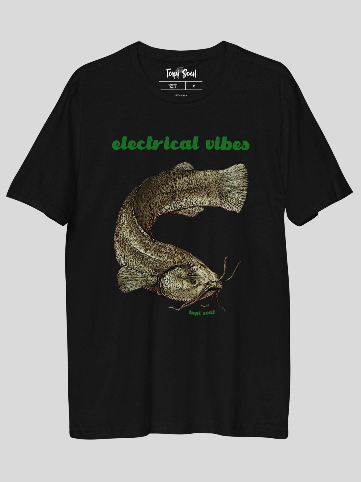 Camiseta Poraquê: Mistérios Elétricos da Amazônia