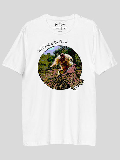 Espírito Selvagem: Camiseta Macaco Surfista na Pororoca