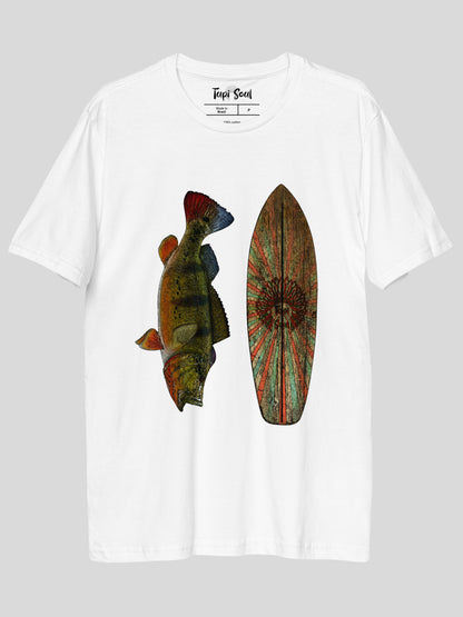 Surfe do Tucunaré: Camiseta Aventuras Aquáticas