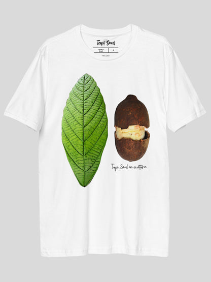 Folha de Cupuaçu: Camiseta Tesouro Agridoce Amazônico