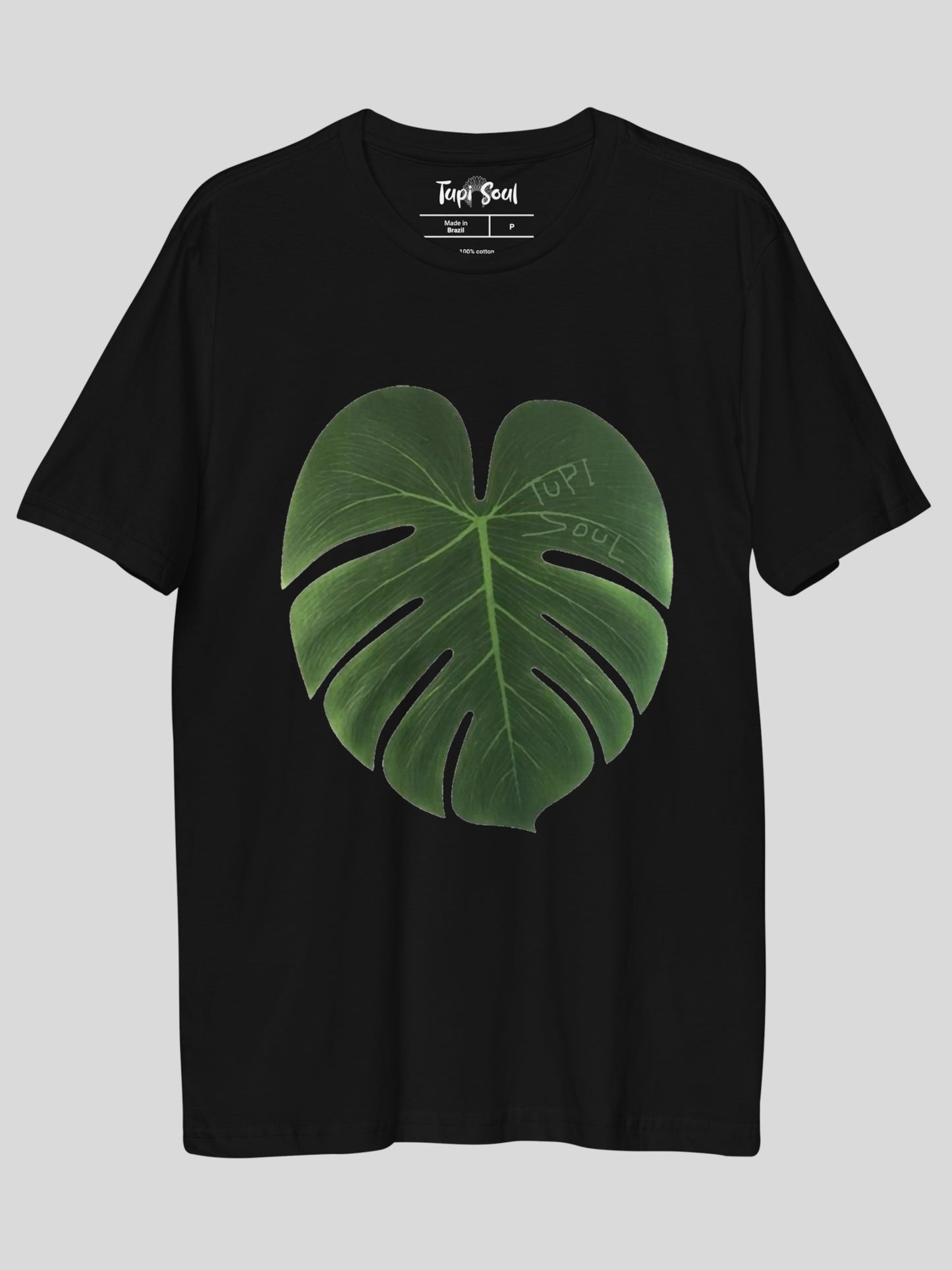 Natureza Elegante: Camiseta Folha Costela-de-Adão