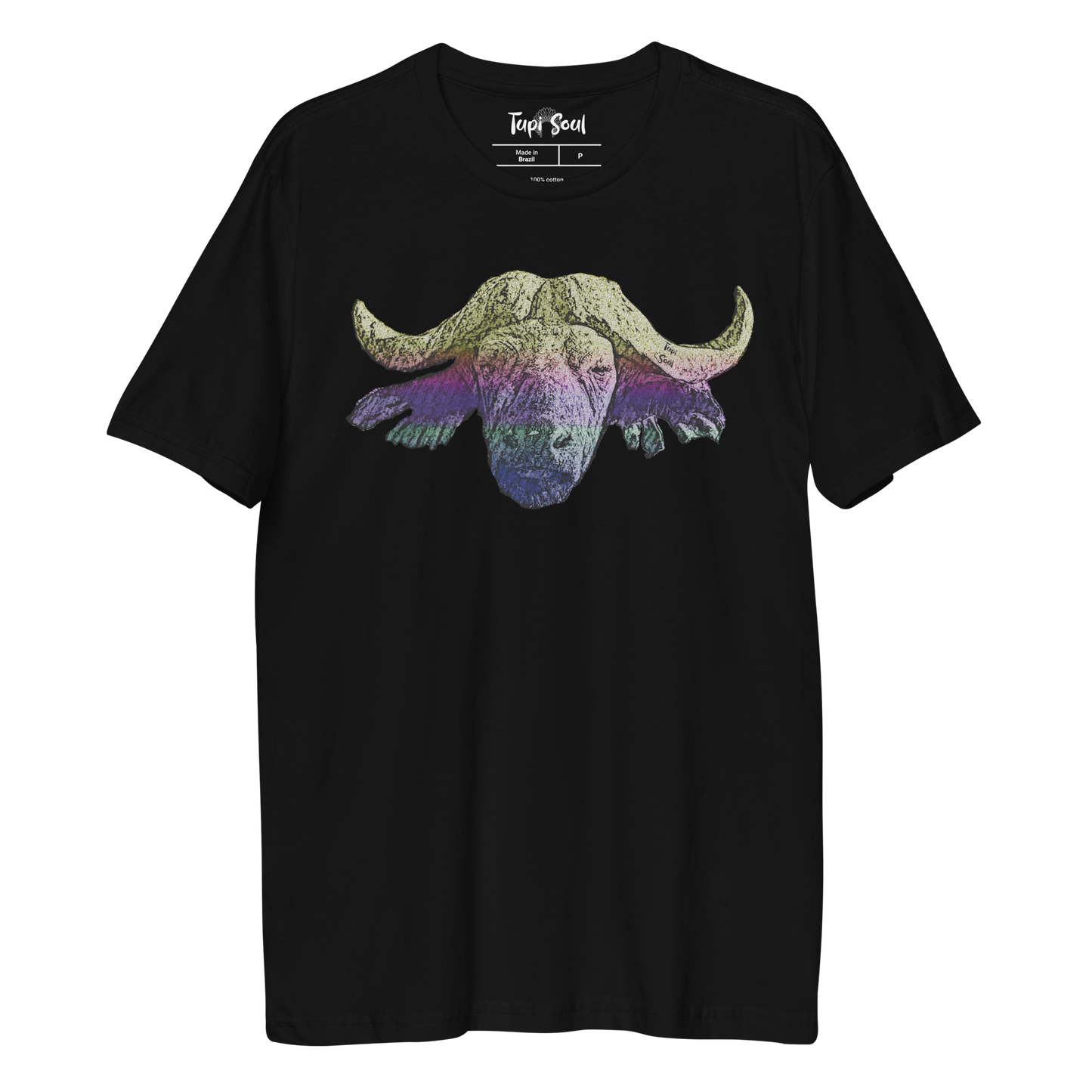 Búfalo Místico: Camiseta Conexão Espiritual do Marajó