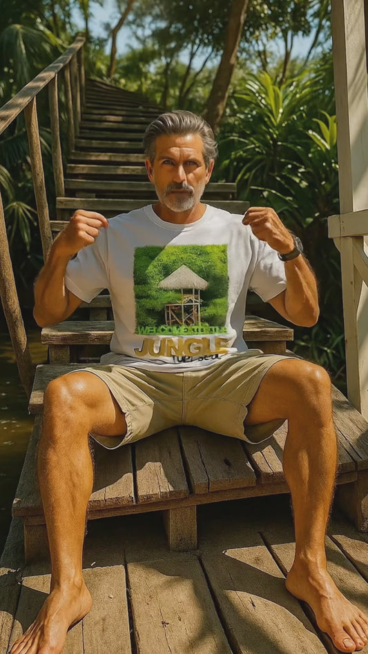 Bem-Vindo à Selva: Camiseta Hotel na Amazônia
