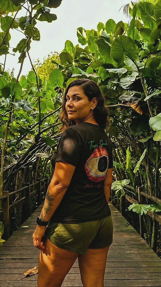 Camiseta Guaraná: Mistério do Olho Vigilante Amazônico