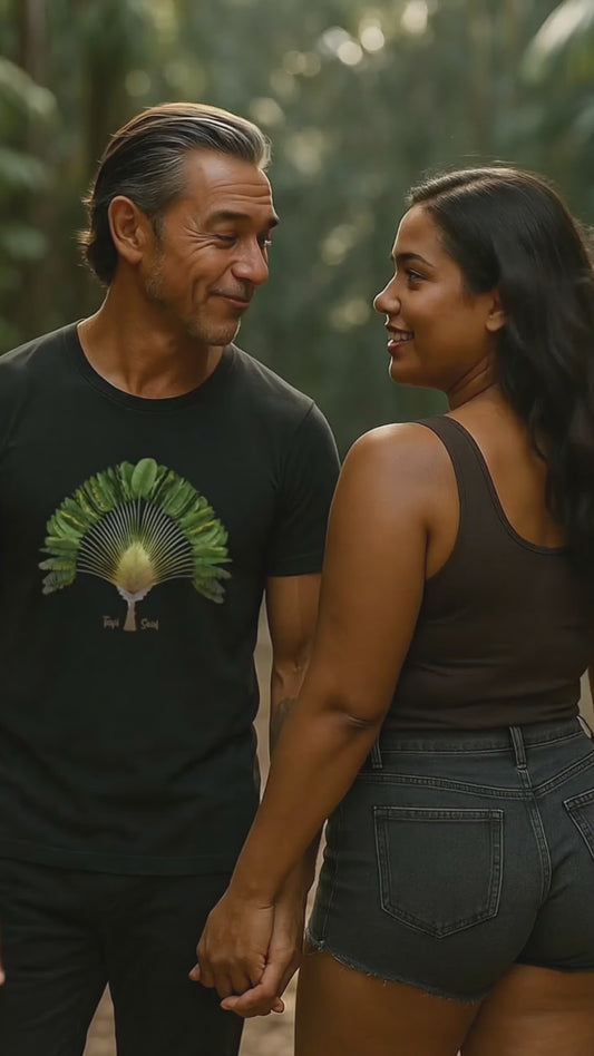 Camiseta da Natureza: Palmeira do Viajante