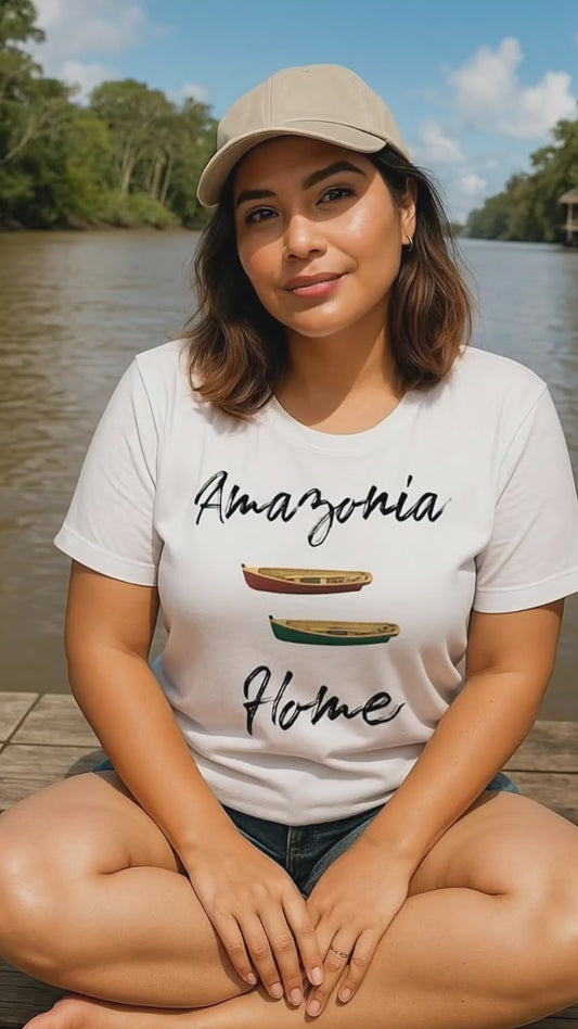 Cultura Ribeirinha da Amazônia: Camiseta Canoas