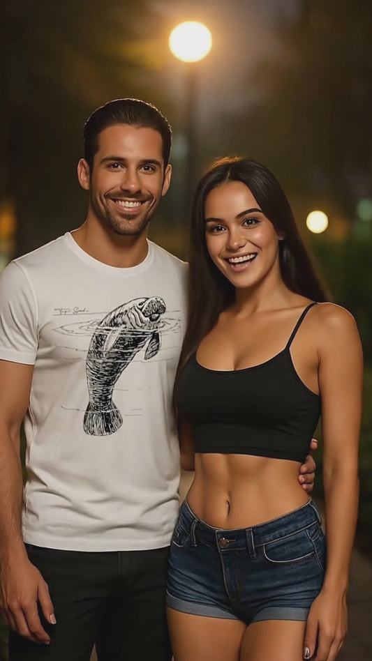 Camiseta Peixe-Boi da Amazônia: Uma Joia da Natureza