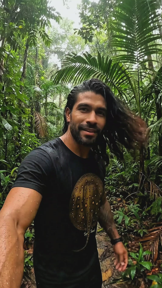 Arraia Amazônica: Camiseta Estilosa pela Vida Selvagem