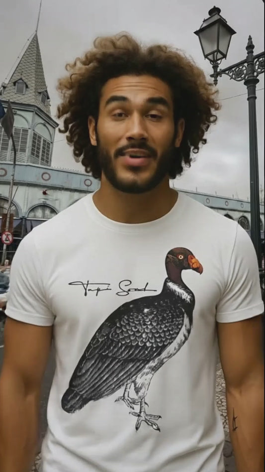 Camiseta Urubu-Rei: Soberano dos Céus Amazônicos