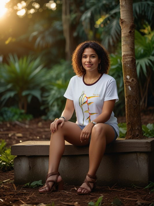 Flora Exótica da Amazônia: Camiseta Garra de Lagosta