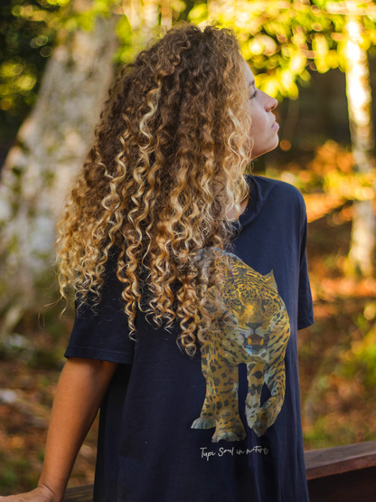 Camiseta Majestade da Onça-Pintada na Amazônia