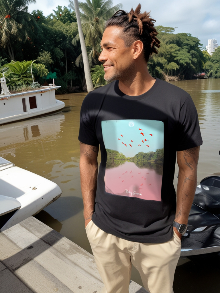 Celebre a Natureza com Nossa Camiseta Revoada de Guarás